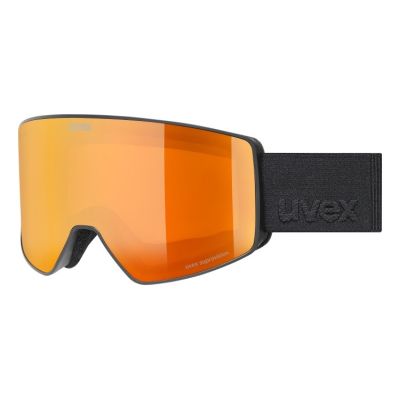 Uvex Skibrille scenic FM gogle do sportów zimowych Czarny Mężczyźni Czerwony Soczewka sferyczna