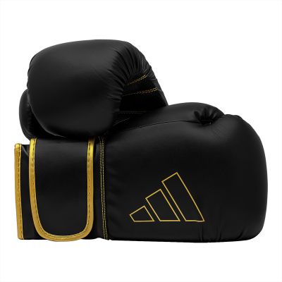 21. Rękawice bokserskie adidas HYBRID 80 ADIH80 czarno złote