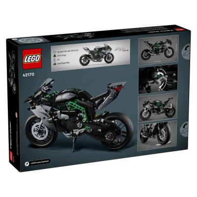2. LEGO Technic 42170 Motocykl Kawasaki Ninja H2R