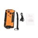 15. Extralink RADIO AWARYJNE SOLARNE Z KORBKA DYNAMO POWERBANK 4000MAH Z LATARKA SOS SR-4000 Przenośny Analogowy Czarny, Pomarańczowy