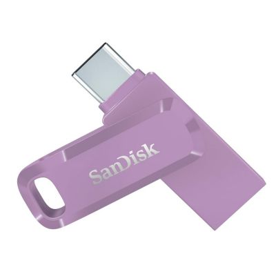2. SanDisk Ultra Dual Drive Go USB 256GB pamięć USB USB Type-A / USB Type-C 3.2 Gen 1 (3.1 Gen 1) Lawenda