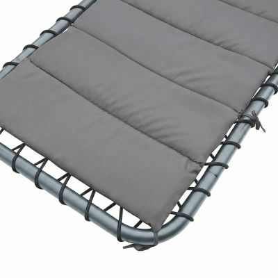 19. HUŚTAWKA FOTEL BUJANY Z PARASOLEM LIZBONA SZARA