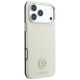 4. Etui Guess Grained Round Strass Logo MagSafe na iPhone 18 Pro / 17 Pro - beżowe