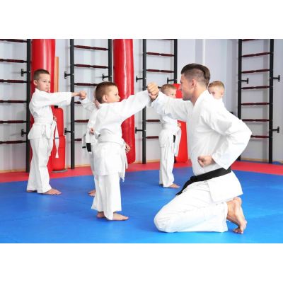 6. Mata do ćwiczeń z Certyfikatem Bezpieczeństwa - Puzzle 1x1m - Tatami 26mm