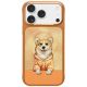 Etui Nimmy Gentle Pets Series Dog MagSafe na iPhone 17 Pro Max - pomarańczowe
