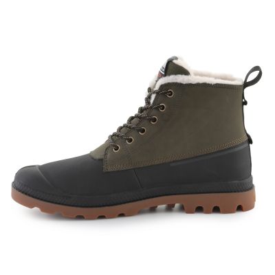 4. Palladium PAMPA DUCK WL WP+ 79547-325 Olive Night