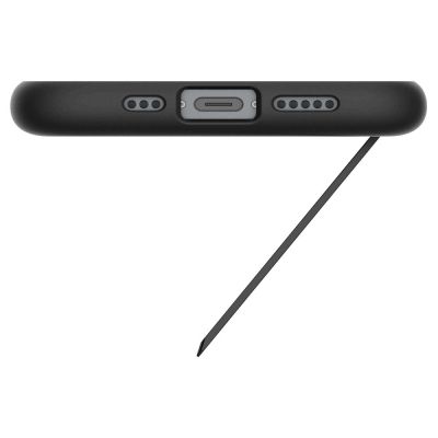 5. Etui Spigen Slim Armor MagSafe na iPhone 16e / 17e- czarne
