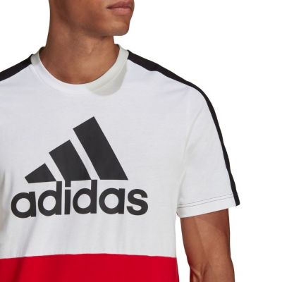 4. Koszulka adidas Essentials Colorblock Single Jersey Tee M HE4330