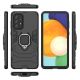 5. Ring Armor pancerne hybrydowe etui pokrowiec + magnetyczny uchwyt Samsung Galaxy A73 czarny