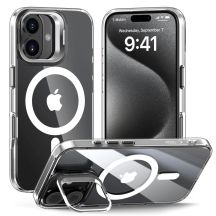 Etui Tech-Protect MagStand MagSafe na iPhone 16 - przezroczyste