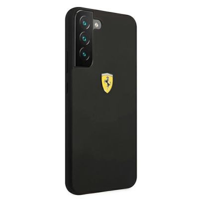 4. Etui Ferrari On Track Silicone na Samsung Galaxy S22 - czarne