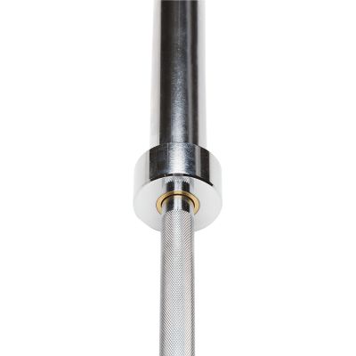 14. Gryf prosty olimpijski 20kg 2200mm GOP220 PRO + ZG1000R zaciski lock HMS