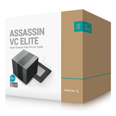 21. DeepCool ASSASSIN VC ELITE Procesor Chłodnica powietrza 120/140 mm Czarny 1 szt.