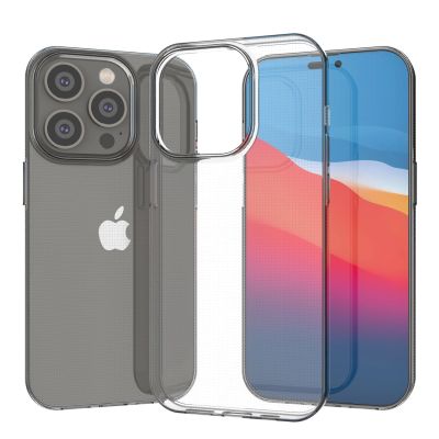4. Żelowy pokrowiec etui Ultra Clear 0.5mm iPhone 14 Pro przezroczysty