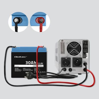 3. Akumulator LiFePO4 Litowo-Żelazowo-Fosforanowy 12.8V 30Ah 384Wh BMS