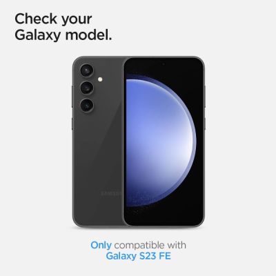 5. Osłona aparatu Spigen Glas.tR EZ Fit Optik Camera Protector na Samsung Galaxy S23 FE - czarna 2 szt.
