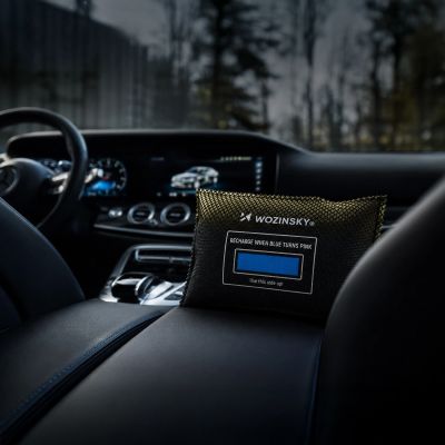 4. Wozinsky samochodowy pochłaniacz wilgoci i zapachów 500g  - czarny