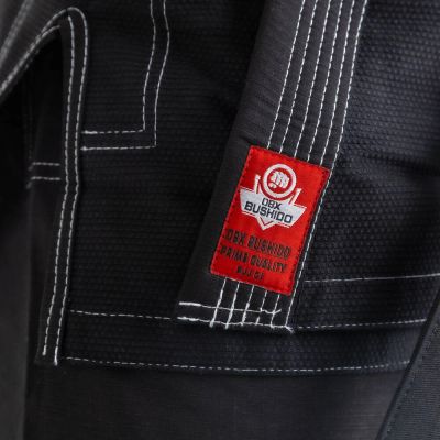 30. Kimono / GI do treningu BJJ - Czarne DBX ELITE A0 + PAS A0