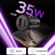 5. Ładowarka samochodowa Tech-Protect CC02 35W 2-porty USB-C / USB-A - czarna