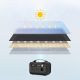 5. Ładowarka Choetech SC009-V2 solarna składana 100W USB-C / 2x USB-A PD QC - czarna