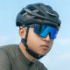 2. Okulary rowerowe Rockbros SP258 ROAD TO SKY polaryzacyjne niebieskie soczewki - granatowe