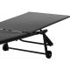 2. LEŻAK OGRODOWY WYPOCZYNKOWY 185X57X31CM SZARY