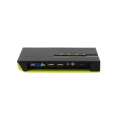 5. LevelOne KVM-0421 przełącznik KVM Czarny, Zielony