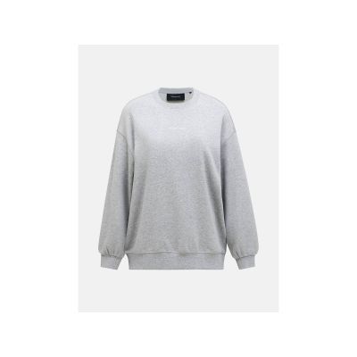 Bluza PEAK PERFORMANCE Original Terry Crew Women szary