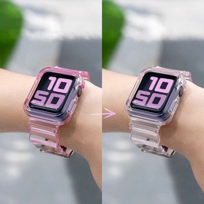 12. Silikonowa opaska pasek bransoleta bransoletka etui Strap Light Set do zegarka Apple Watch 42 mm - niebieska