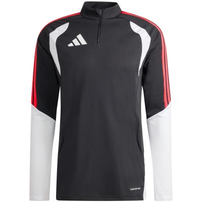 2. Bluza męska adidas Tiro 26 Competition Training Top czarno-biało-czerwona KA7560