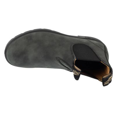 3. Blundstone Chelsea Boots 587-RUSTIC-BLACK Czarne 36