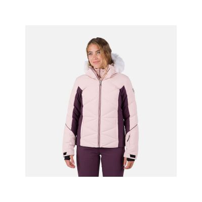 8. Kurtka Rossignol W Staci Jkt różowy