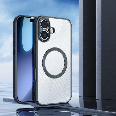 3. Etui Dux Ducis Aimo Mag z pierścieniem magnetycznym na iPhone 17 - czarne