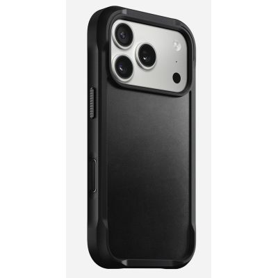 Nomad Rugged Leather Case pokrowiec na telefon komórkowy 16 cm (6.3") Czarny