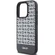 6. Etui DKNY Leather Printed Pattern Metal Logo MagSafe na iPhone 15 Pro Max - czarne