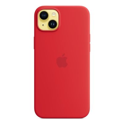 6. Etui Silikonowe Apple Original iPhone 14 Plus z MagSafe Kolor Product(RED)