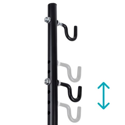 8. MACLEAN ROWEROWY UCHWYT SERWISOWY, STAL, MAX OBCIĄŻENIE 20KG, PASUJE DO ROWERÓW MTB Z KOŁAMI DO 27,5" MC-434