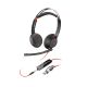 91. Słuchawki Poly Blackwire 5220 Stereo USB-C Headset +3.5mm Plug +USB-C/A Adapter 8X231AA