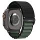 2. Pasek Pasek Spigen WBF1 na Apple Watch 44 / 45 / 46 / 49 mm - czarno-zielony