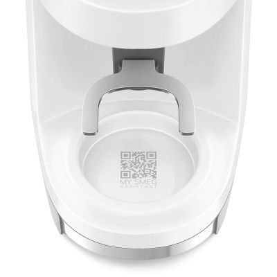 15. Smeg CGF03WHEU młynek do kawy 150 W Biały