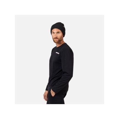 4. Koszulka męska ROSSIGNOL Long Sleeve Tee czarna