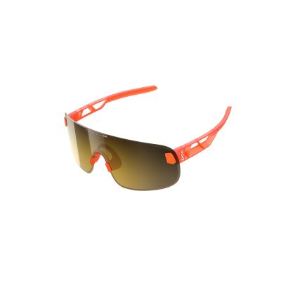 Okulary rowerowe POC Elicit pomarańczowe cat.2