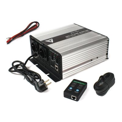 2. Zasilacz awaryjny (UPS + AVR) 12V UPS-1200SR Sinus 1200W/600W 12V/230V