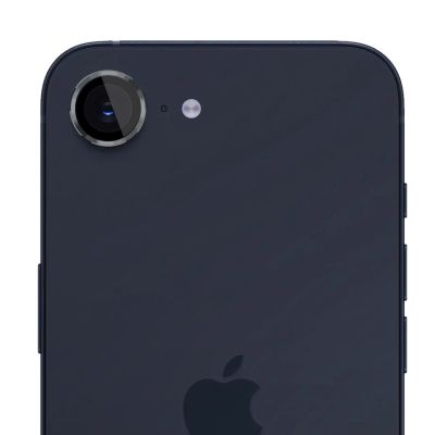 4. Szkło hartowane na obiektyw aparatu 3mk Lens Protection Pro do iPhone 16e - szare