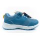 4. Leomil buty sportowe dziecięce sneakersy Bluey lekkie na rzep LED niebieskie