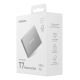 11. Dysk zewnętrzny SSD Samsung T7 Resurrected 2TB Srebrny
