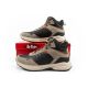 10. Lee Cooper buty sportowe męskie zimowe trekkingowe ocieplane za kostkę beżowe czarne