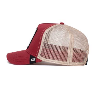 3. Czapka z daszkiem Goorin Bros The Baddest Boy Trucker - 101-0493-RED