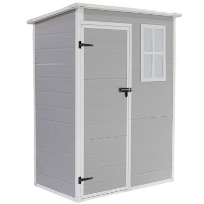 DOMEK OGRODOWY NARZĘDZIOWY PVC 152x91x192,5CM