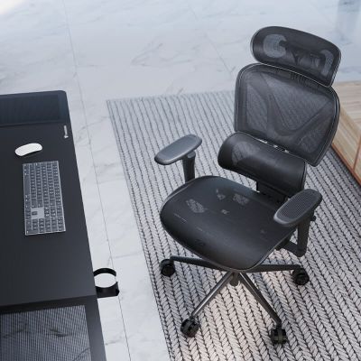 6. ThunderX3 XTC Pro 360 ergonomischer Gaming-Stuhl - schwarz